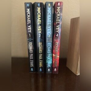 Michael Vey Books 1 2 3 4 Series Set Richard Paul Evans YA Fa
